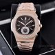 Clone Patek Philippe Nautilus Chronograph Watches Rose Gold and Diamond - Fashion Style (7)_th.jpg